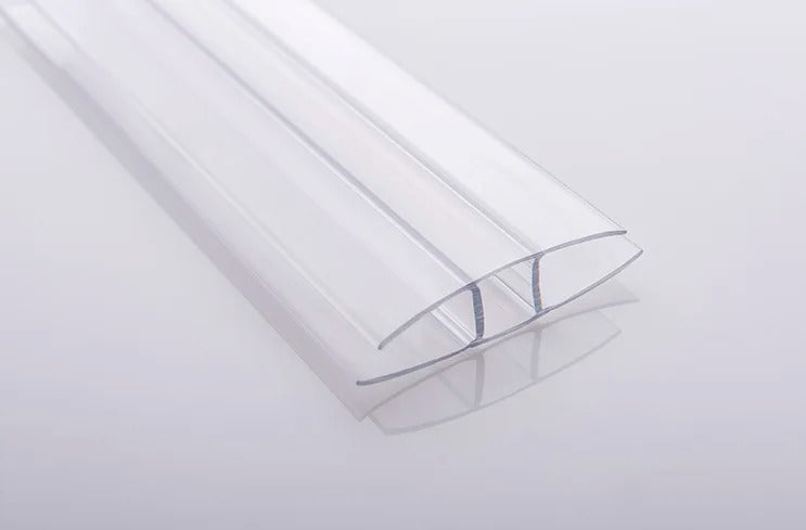 5/16 in. (8mm) 144 in. Polycarbonate Clear H profile
