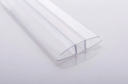 1/4 in. (6 mm) 144 in. Polycarbonate Clear H profile