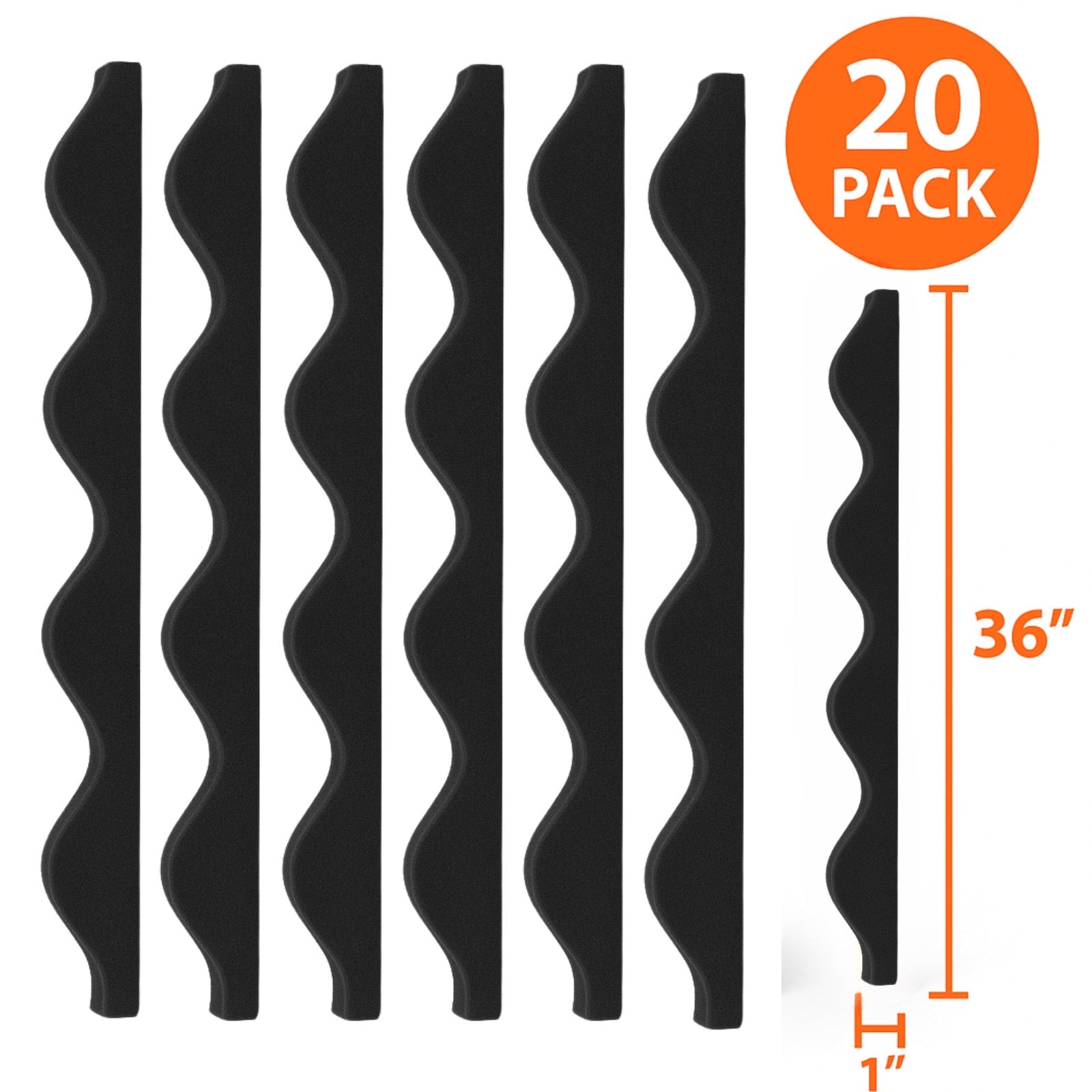 Closure strips - Roma Corrugated polycarbonate panels
