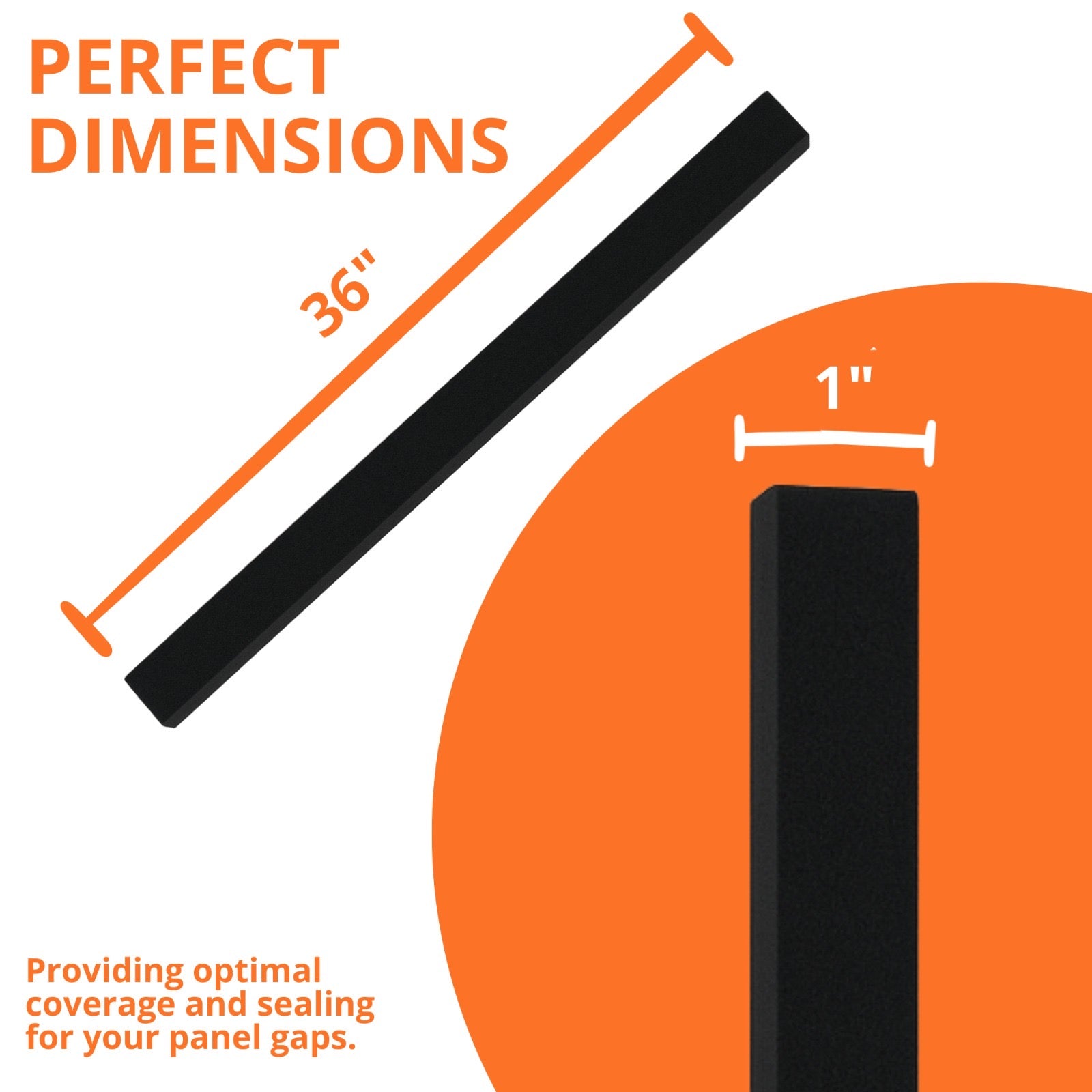 Closure strips - Vertical Corrugated polycarbonate panels