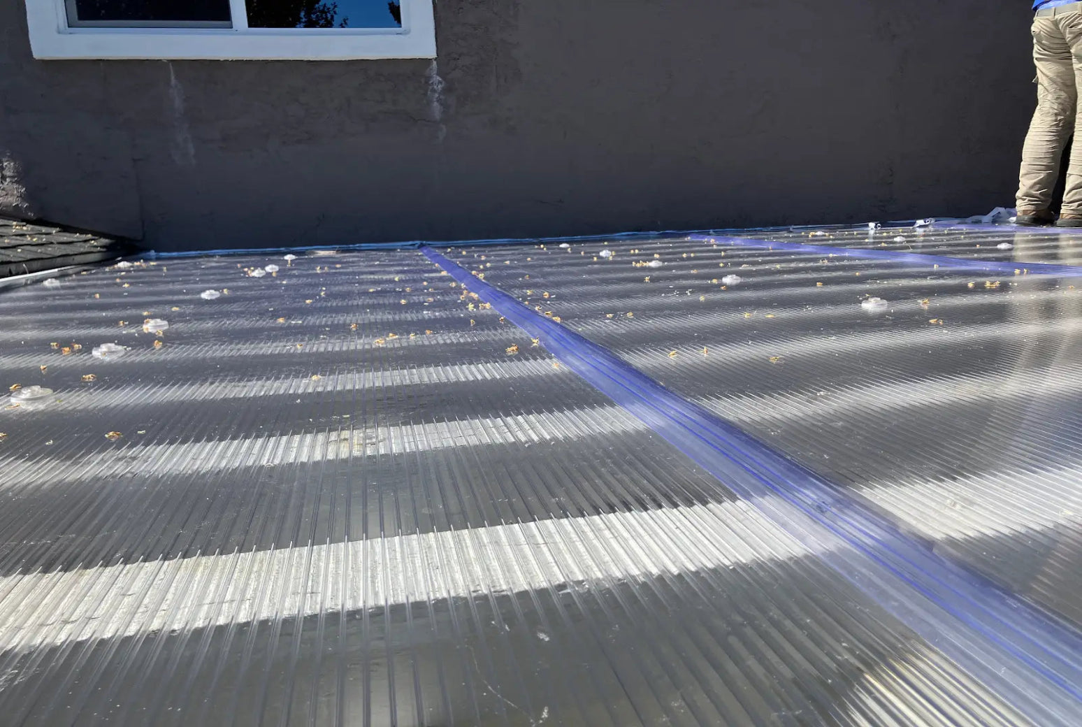 5/16 in. (8 mm) 192 in. Polycarbonate Clear Snap profile