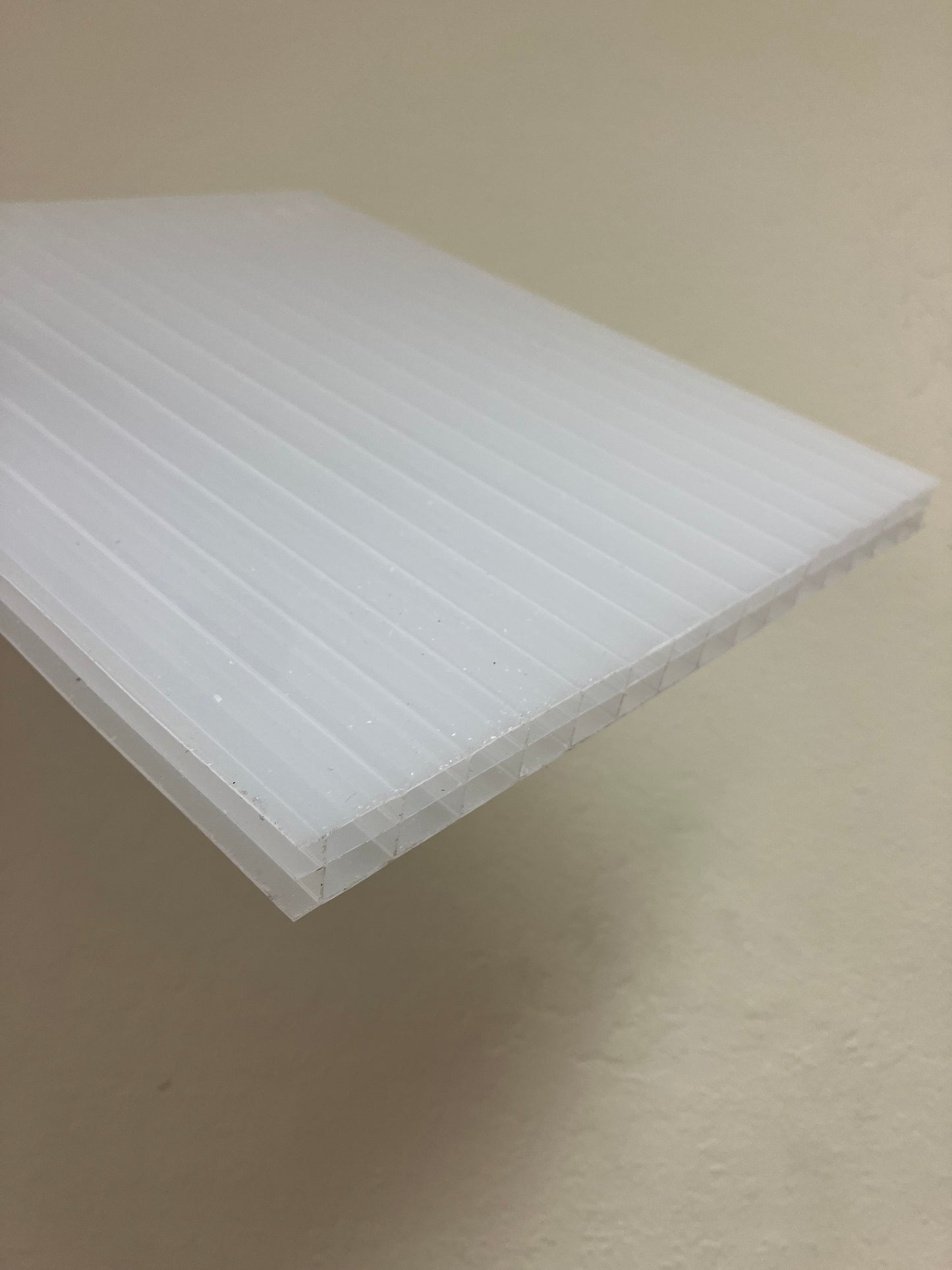 5/8 in. (16 mm) 48 in. x 144 in. Polycarbonate Opal triple-wall hollow sheet