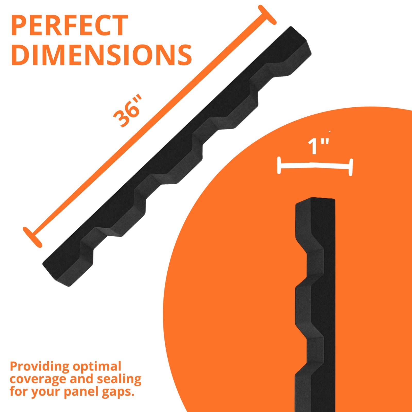 Closure strips - Greca Corrugated polycarbonate panels
