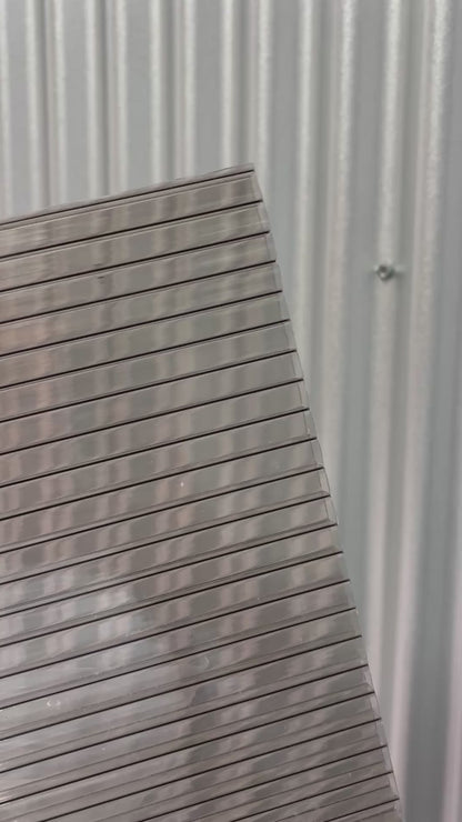 5/16  in. (8 mm) 48 in. x 192 in. Polycarbonate Light  Bronze twin-wall hollow sheet (Copy)